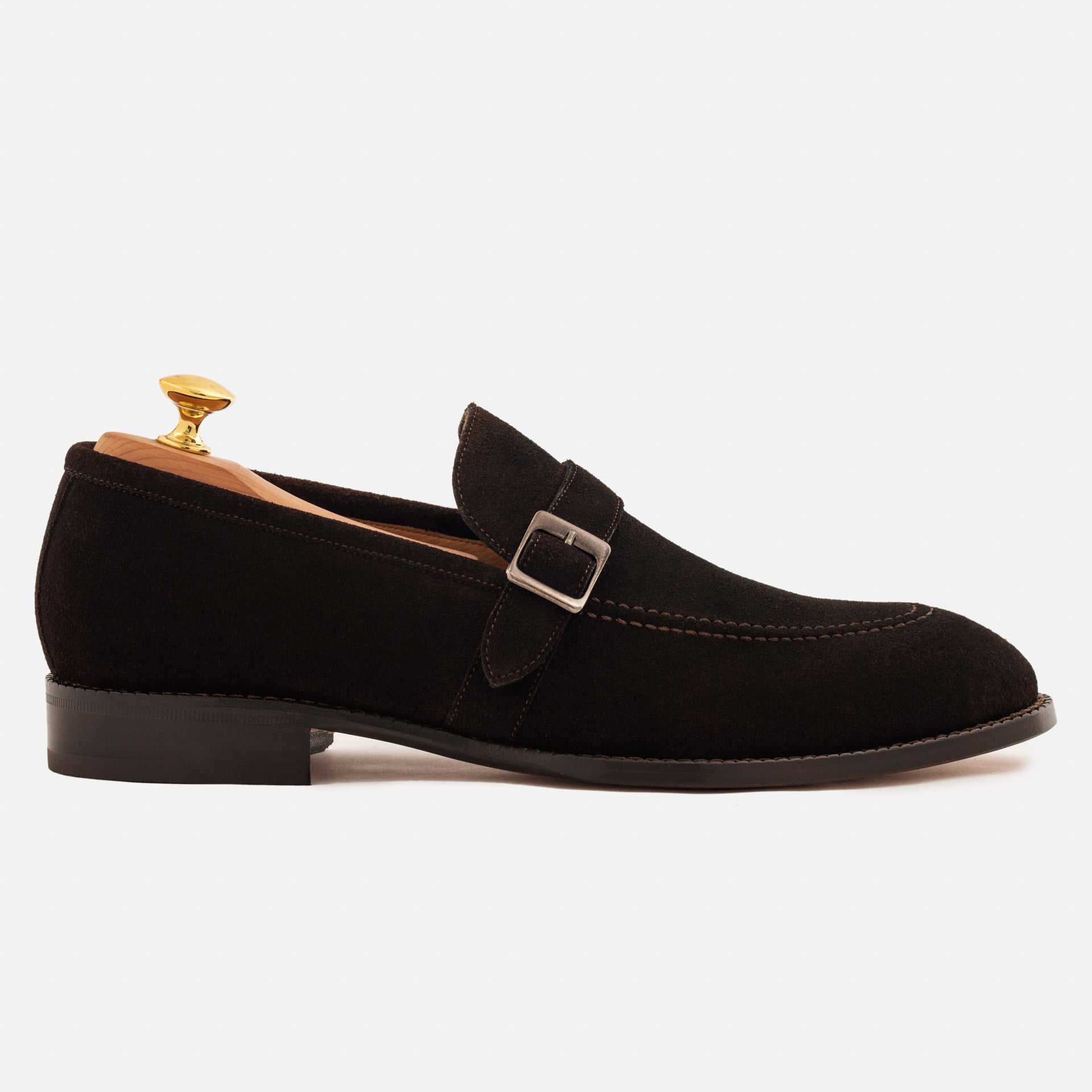 Archie Belted Loafer - Men’s Water-Repellent Suede