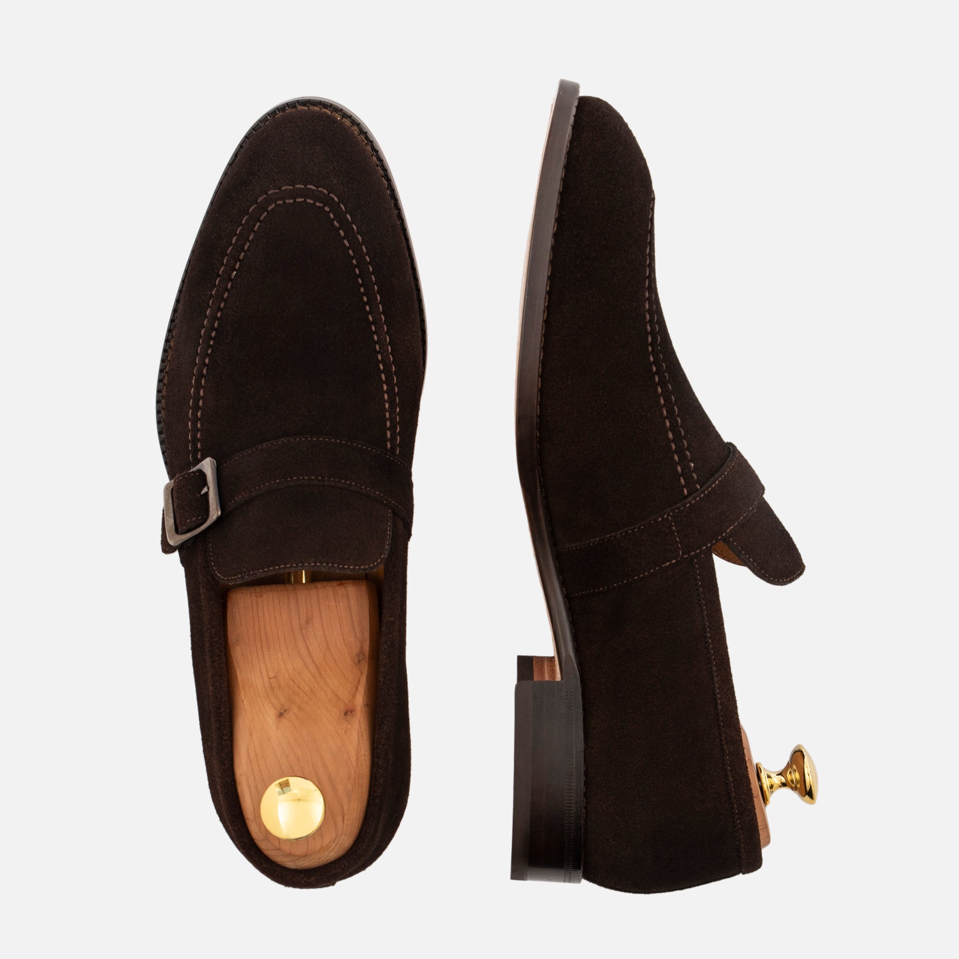 Archie Belted Loafer - Men’s Water-Repellent Suede