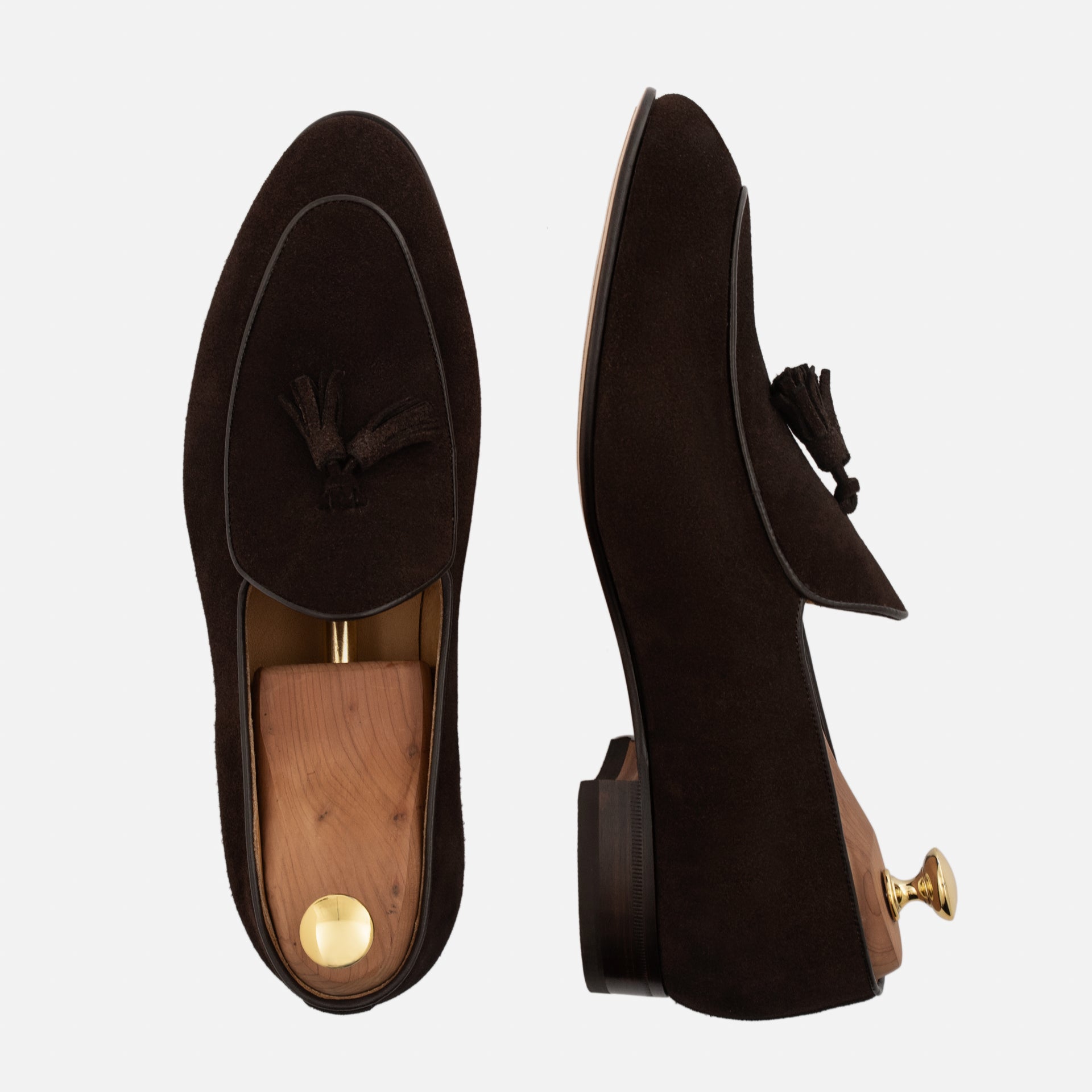 Perry Belgian Loafer - Men’s Water-Repellent Suede