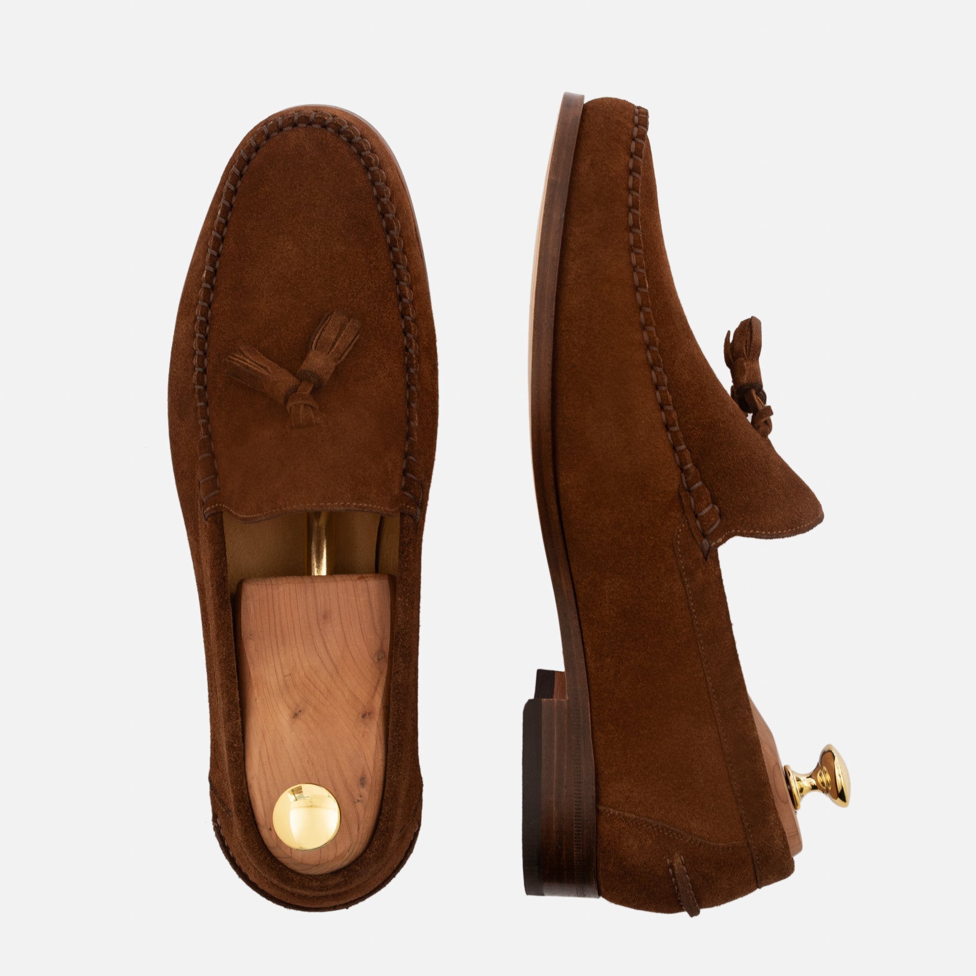 Lewis Tassel Loafer - Men’s Water-Repellent Suede