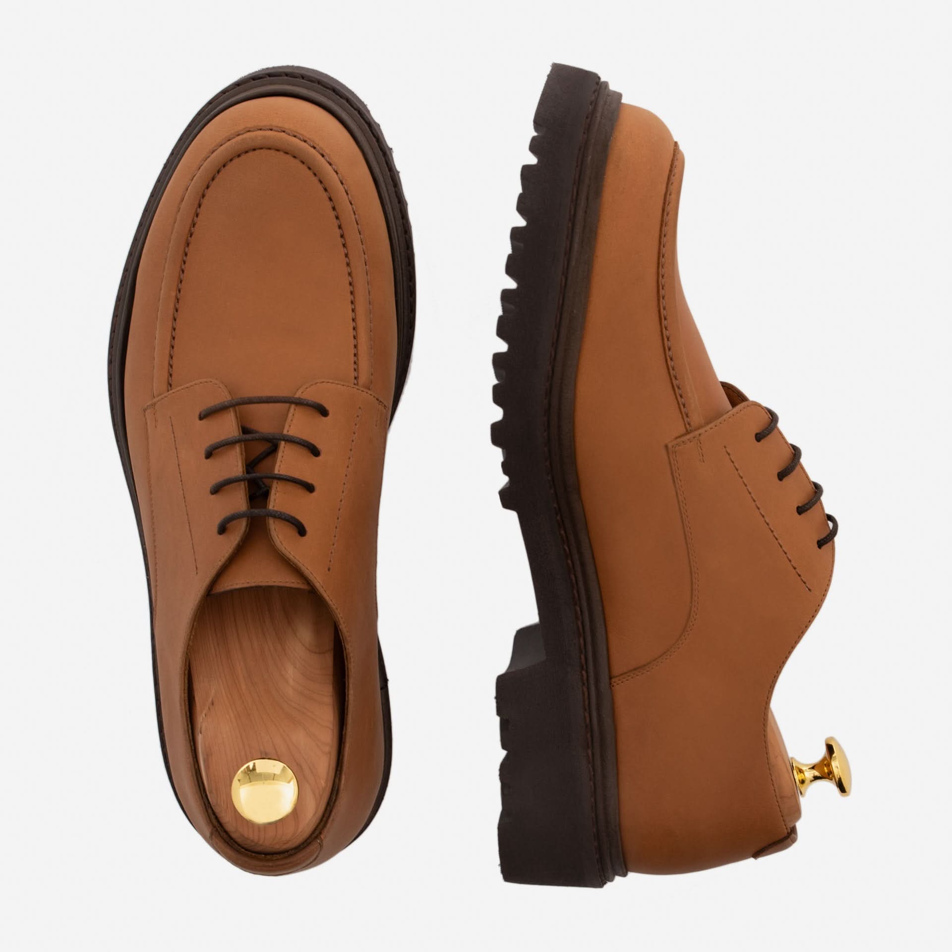 Clement Derby - Men’s  Pull Up Leather